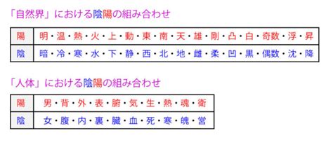 陰陽 分類|陰陽学説、何が陰で、何が陽？ 覚え方を解説